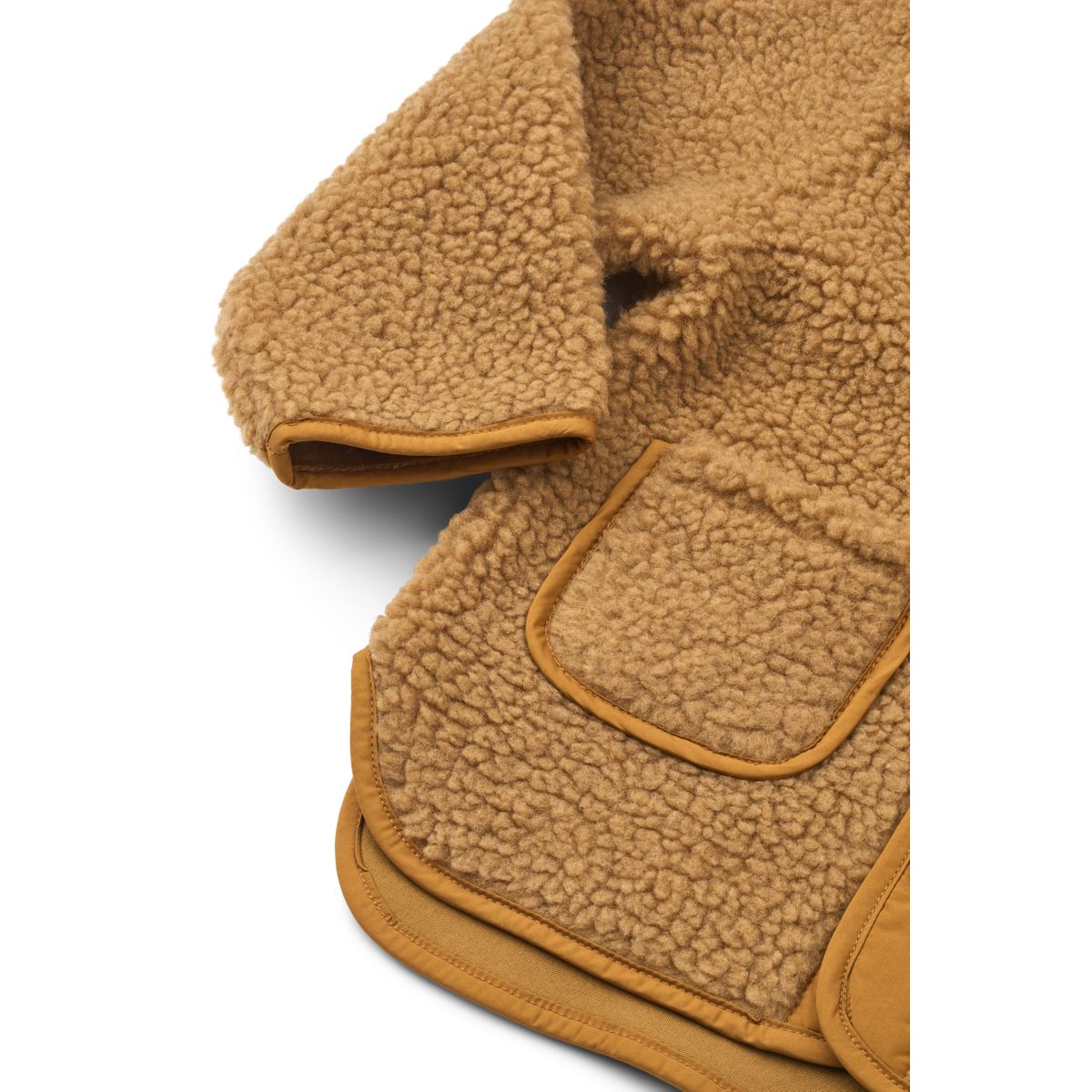 Liewood Lora Pile jacket - Golden caramel - JACKET