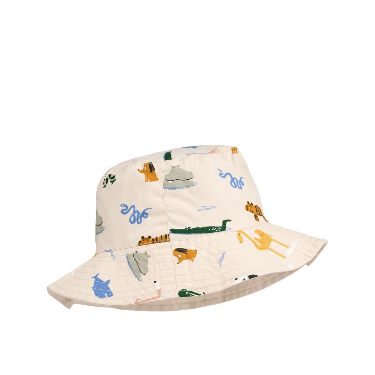 Liewood Damon Bucket Hat - Around the world / Sandy - HATS/CAP