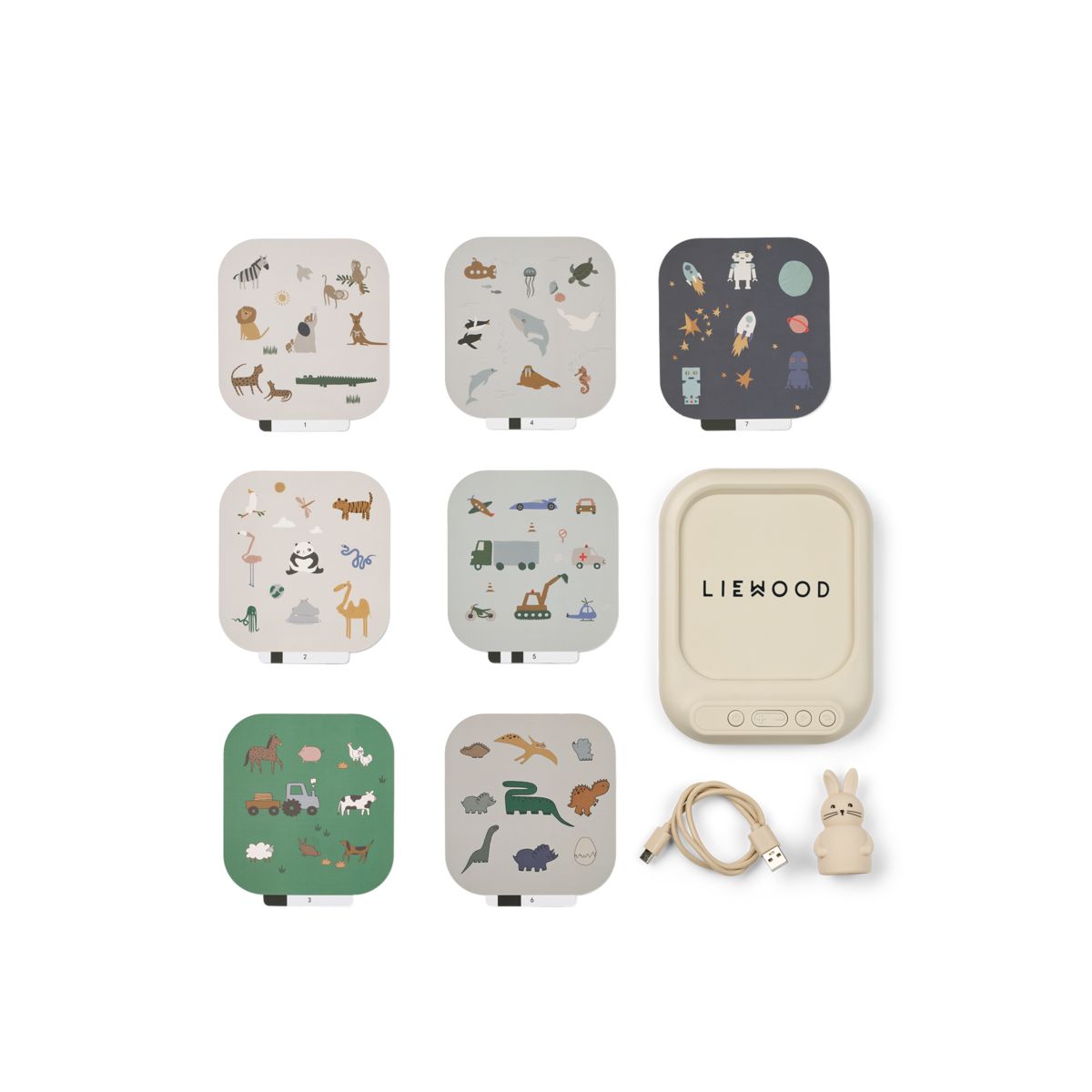 Liewood Archie Activity Sound Board - Sandy - CREATIVE TOYS