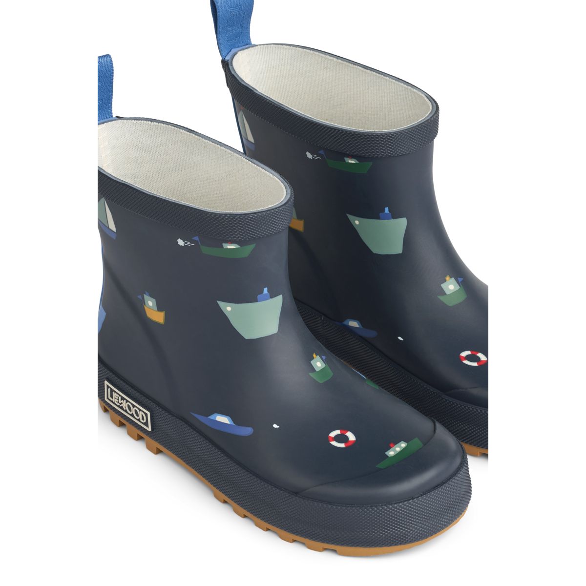 Tekla short rain boots - Sailing / Classic navy