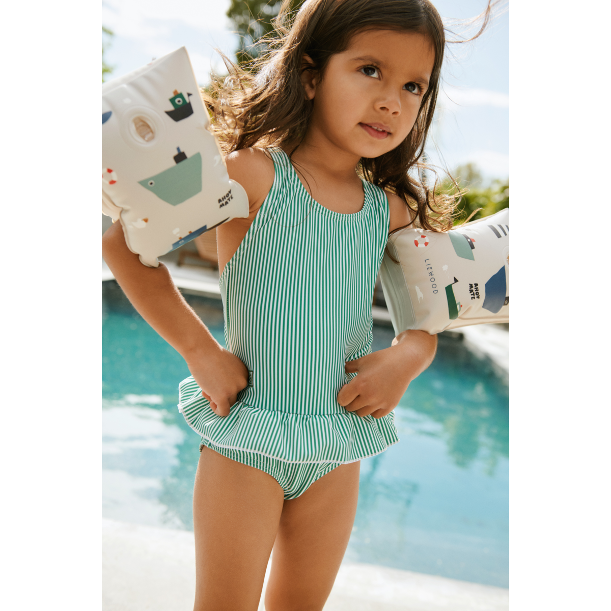 Liewood Shirley Swim Wings - Sailing / Sandy - SWIM WINGS