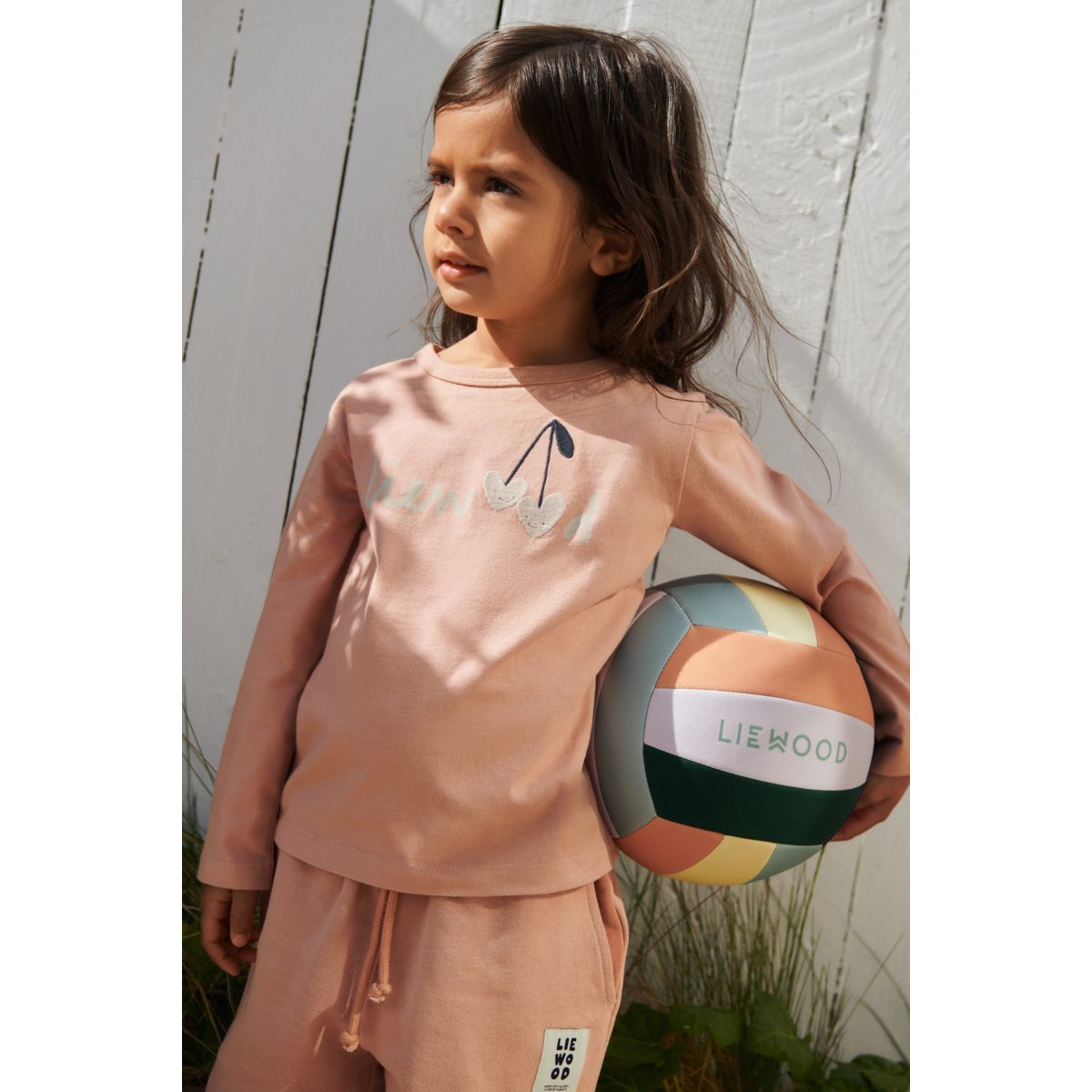 Liewood Apia Long-sleeve t-shirt - Sweethearts / Pale tuscany - TSHIRT