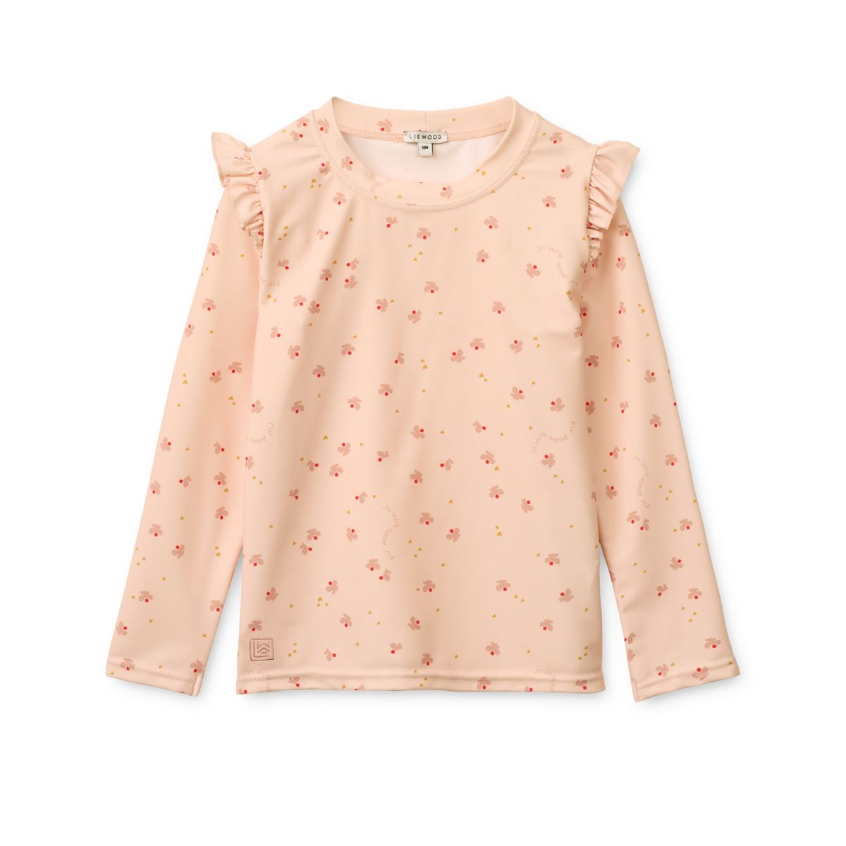Liewood Tenley printed swim tee - Mini Butterfly / Apple blossom - SWIM TEE