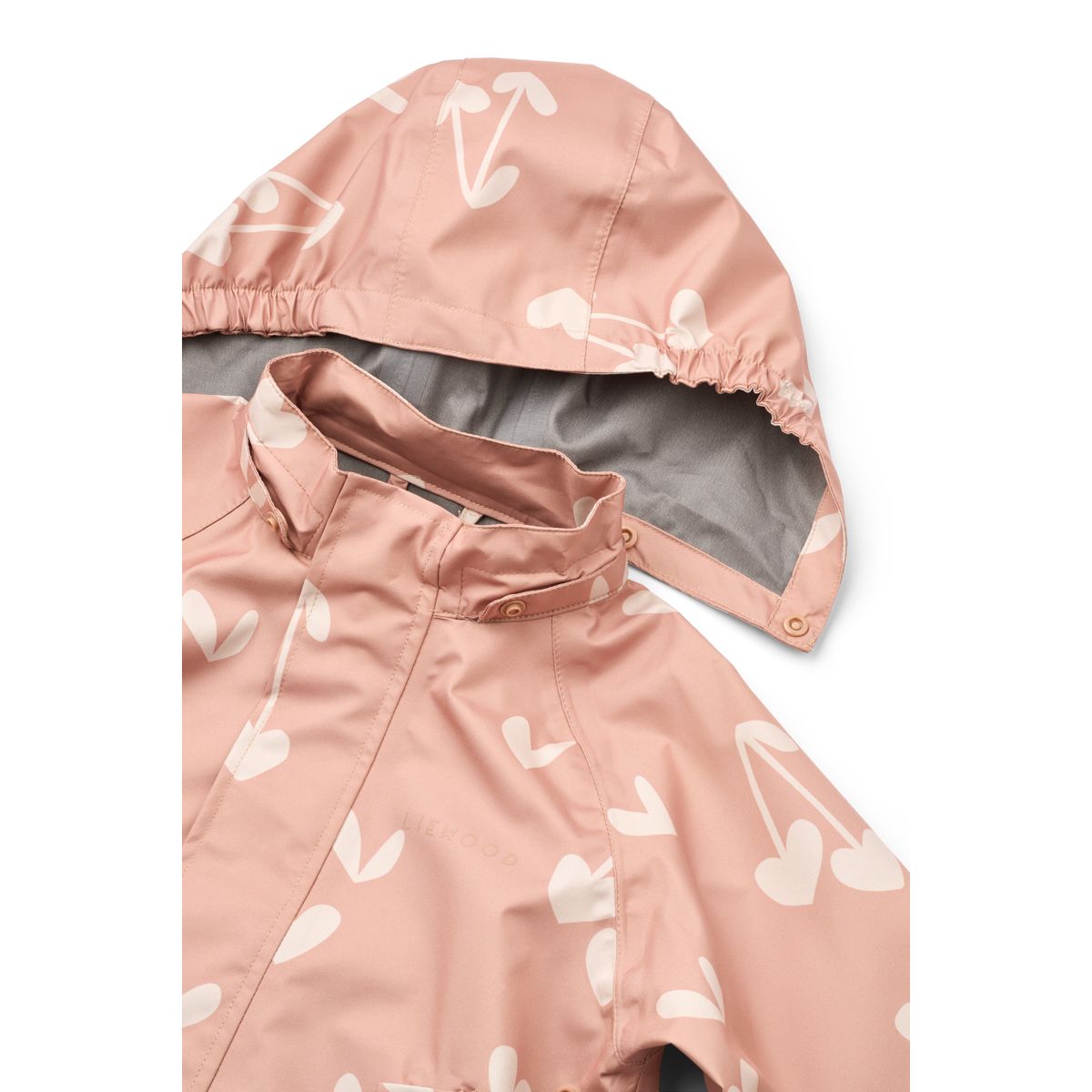 Liewood Pedia Rainwear Set - Sweethearts / Pale tuscany - SET