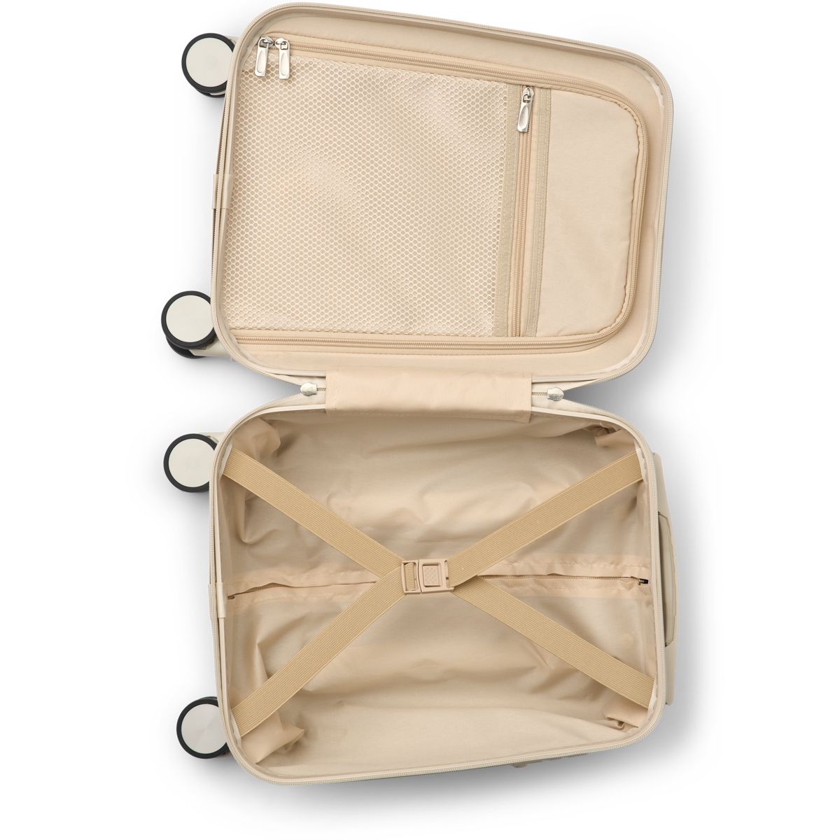 Liewood Norelle Hardcase Suitcase - Peach / Sea shell - TRAVELBAG