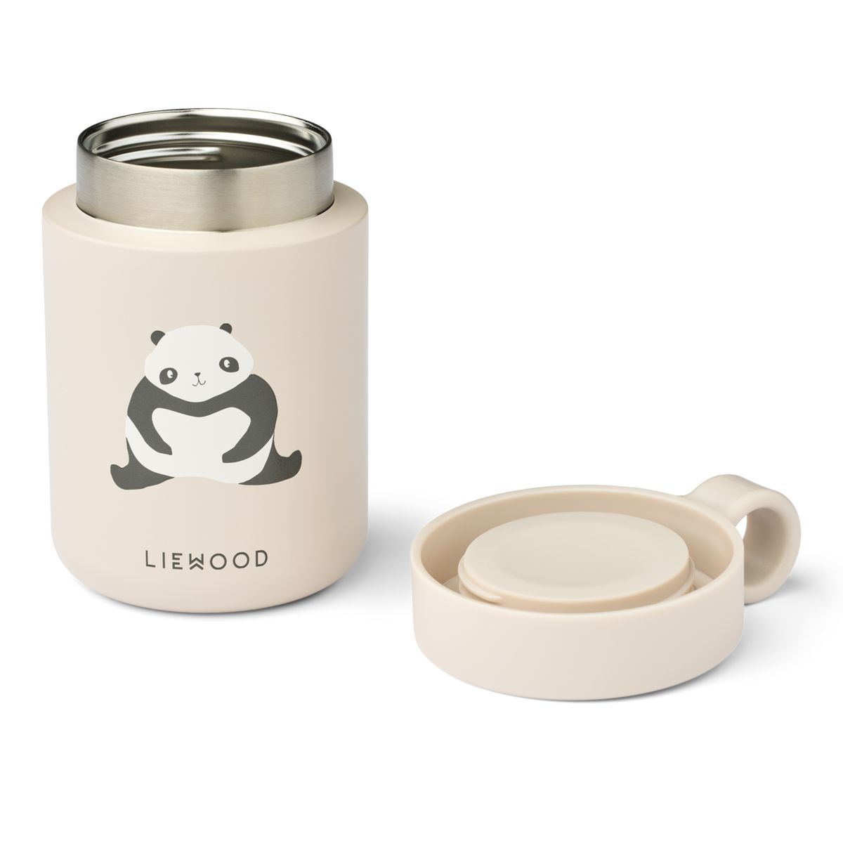 Liewood Kiani Food Jar - Panda / Sandy - FOOD JAR