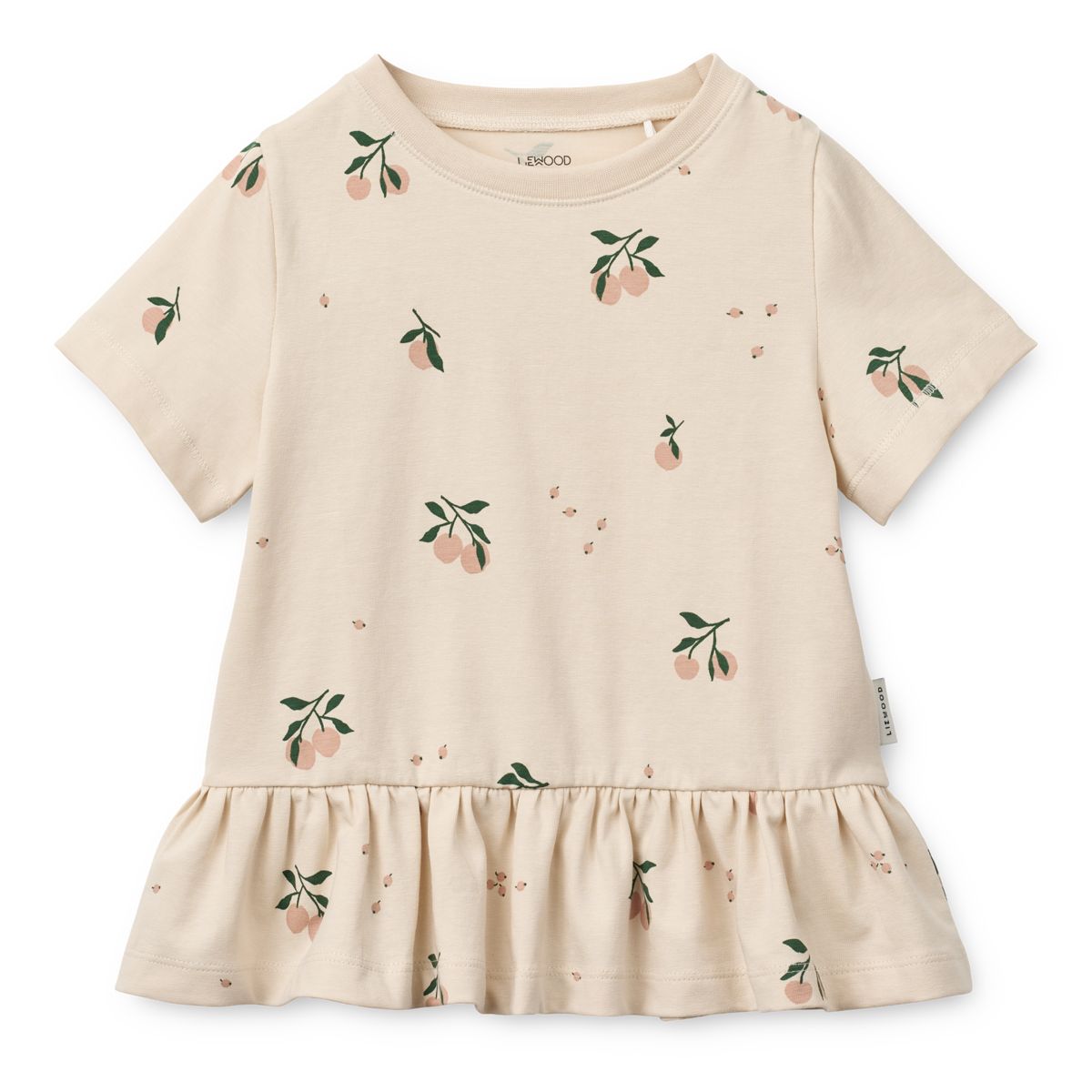Liewood Ilford Set with Frills - Peach mini / Sea shell - SET