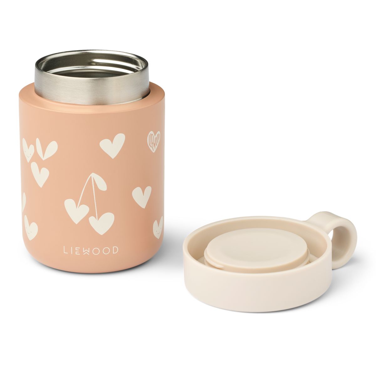 Liewood Kiani Food Jar - Sweethearts / Pale tuscany - FOOD JAR