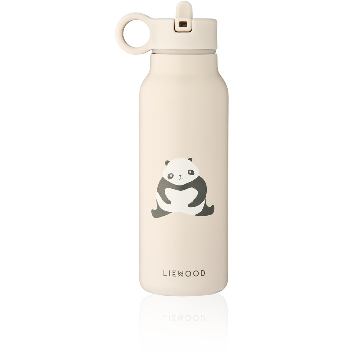 Liewood Falk Water Bottle 350 ml - Panda / Sandy - WATER BOTTLE