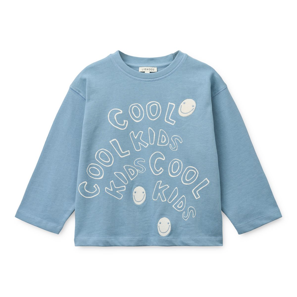 Tyler Long-sleeve T-shirt - Cool kids / Beach blue