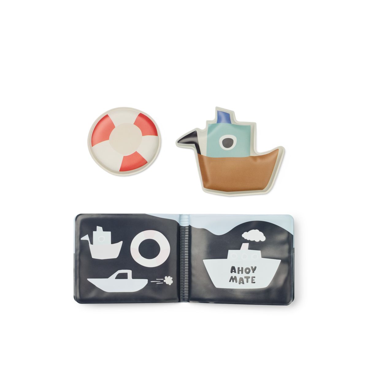 Liewood Waylon Bath book - Sailing / Sandy - BATH TOYS