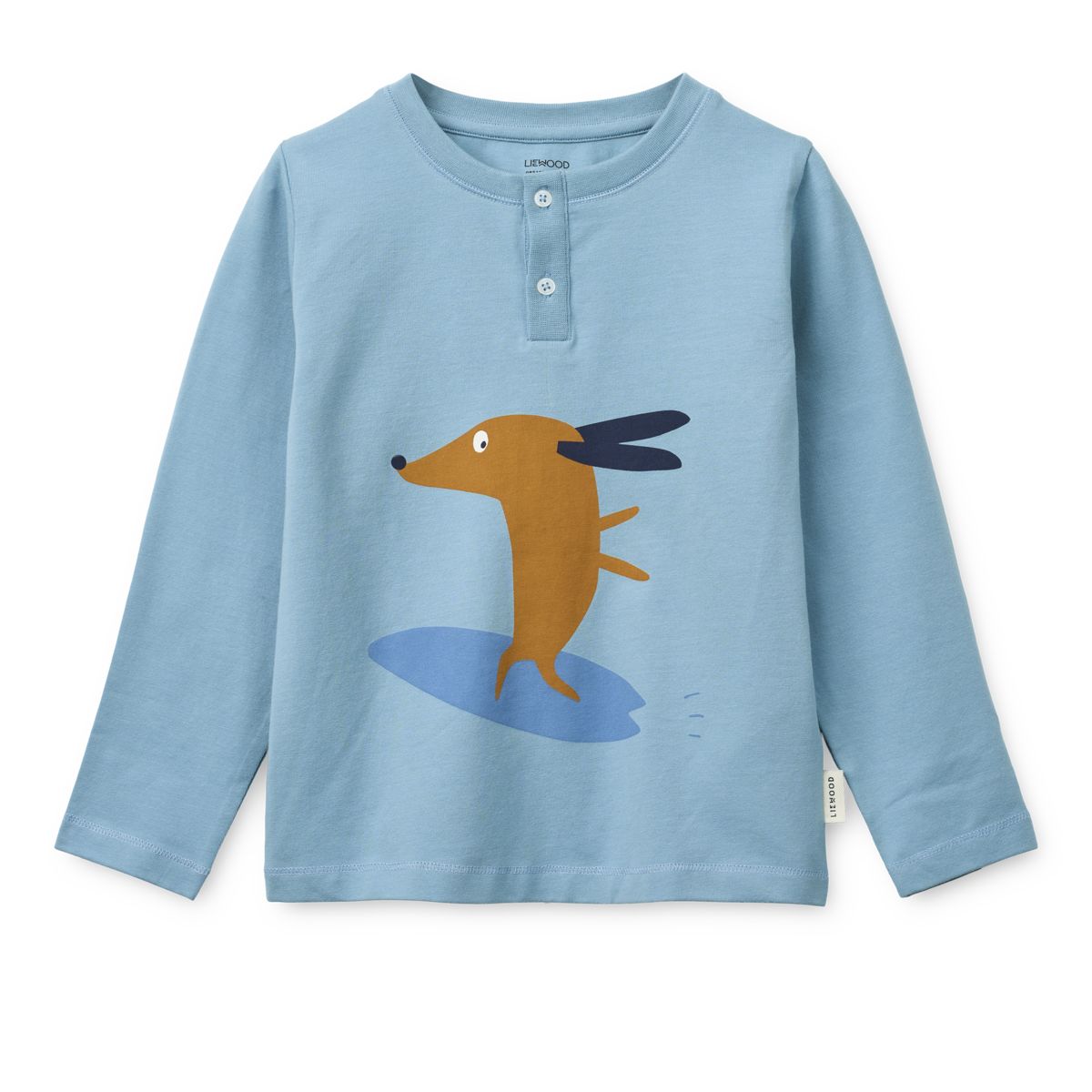 Wilhelm Printed Pyjamas Set - Dog / fun / beach blue / mix