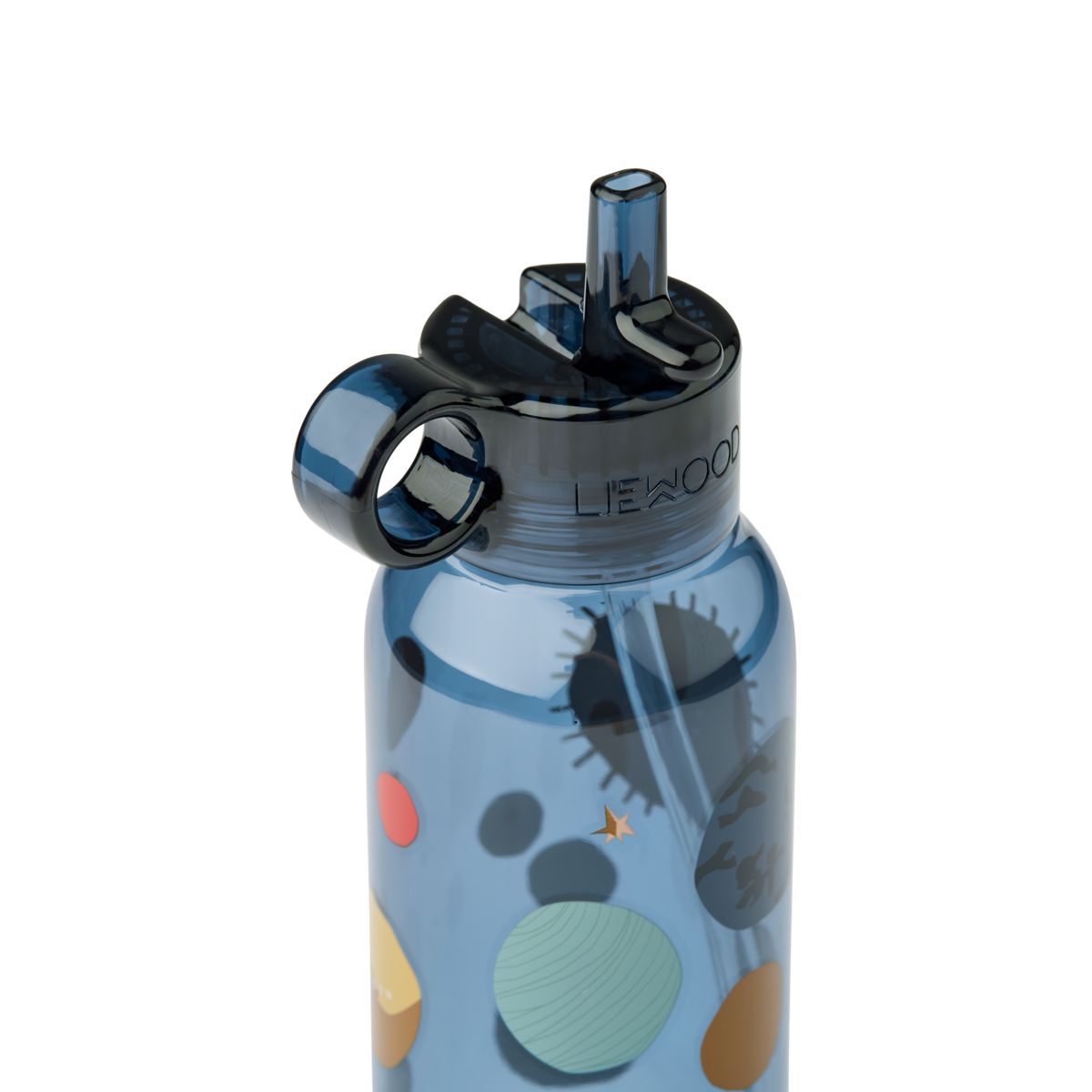 Liewood Yang Tritan Water Bottle 500 ml - Universe / Classic navy - WATER BOTTLE
