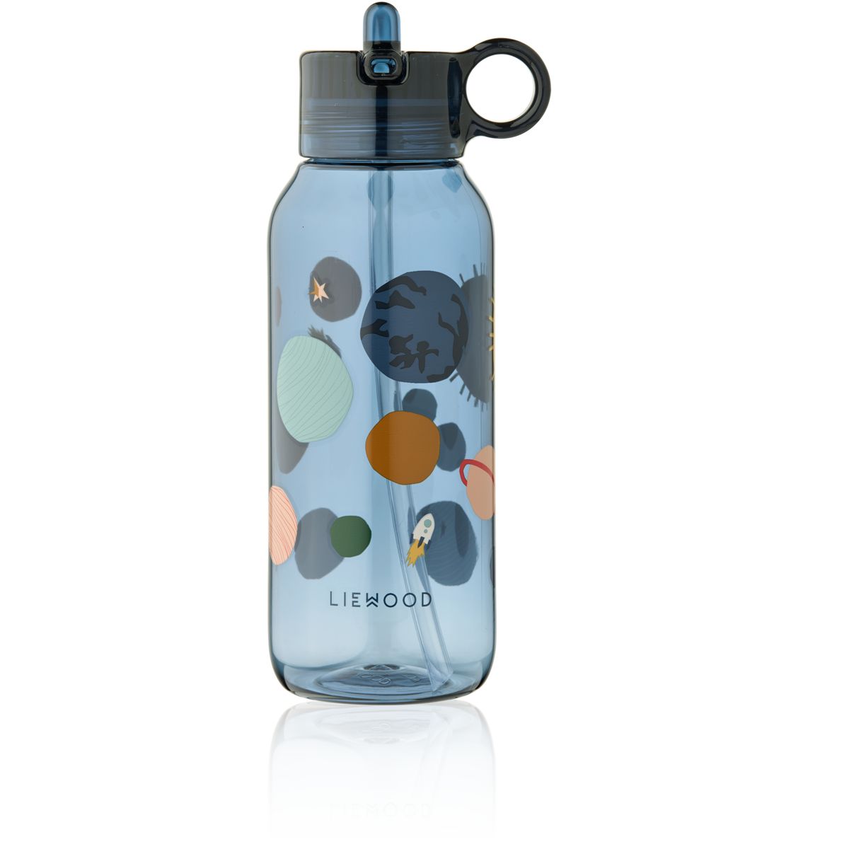 Liewood Yang Tritan Water Bottle 500 ml - Universe / Classic navy - WATER BOTTLE