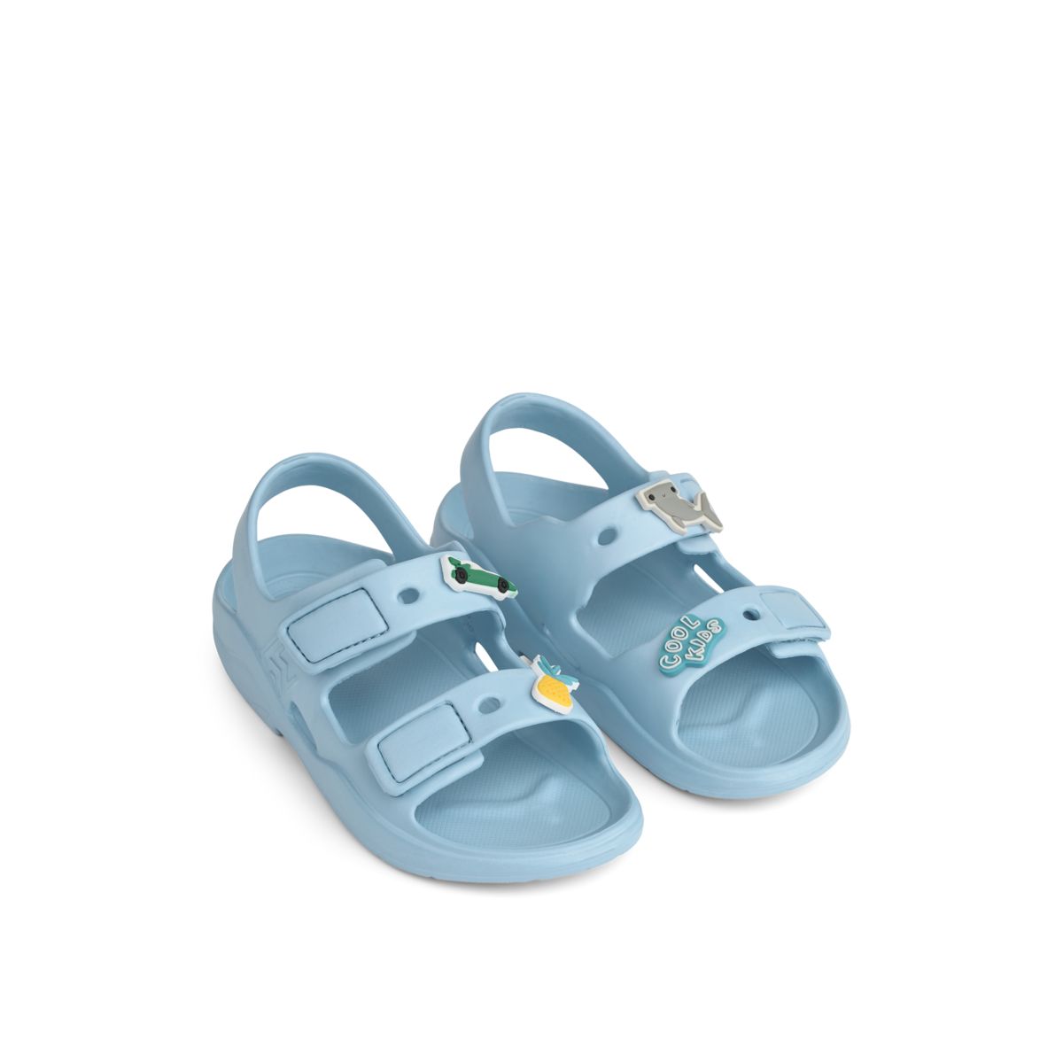 Lilo Sandals with Charms - Beach blue