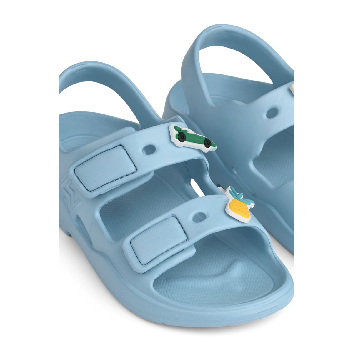 Lilo Sandals with Charms - Beach blue