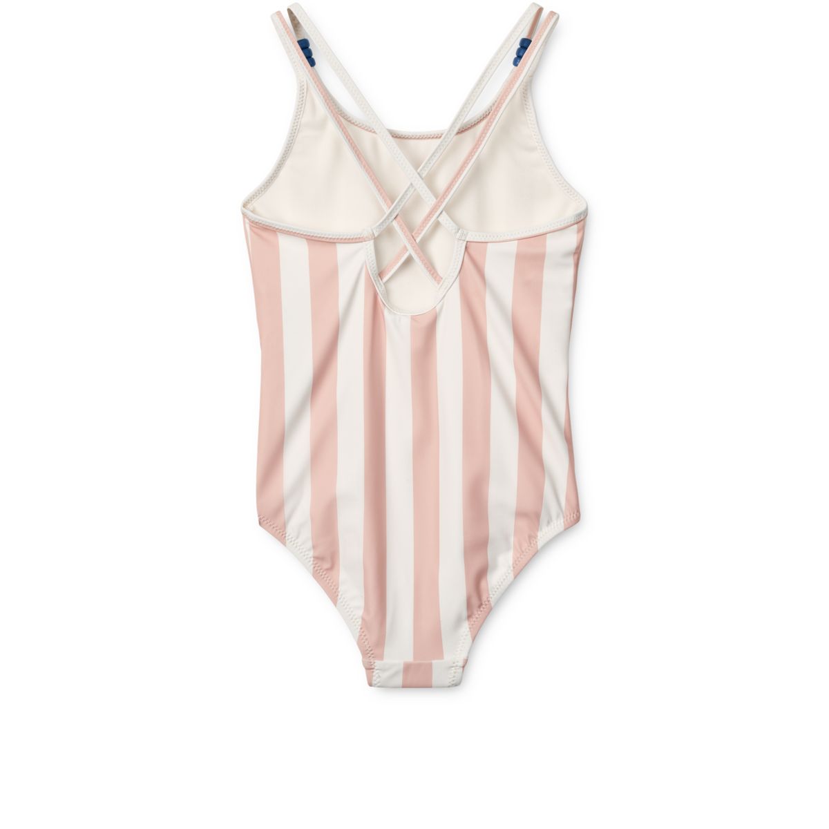 Liewood Suna Striped Swimsuit - Y/D stripe Sorbet rose / creme de la creme - SWIMSUIT