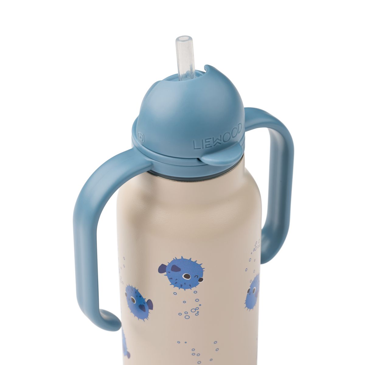Liewood Kimmie Steel Water Bottle 250 Ml - Pufferfish / Sandy - WATER BOTTLE