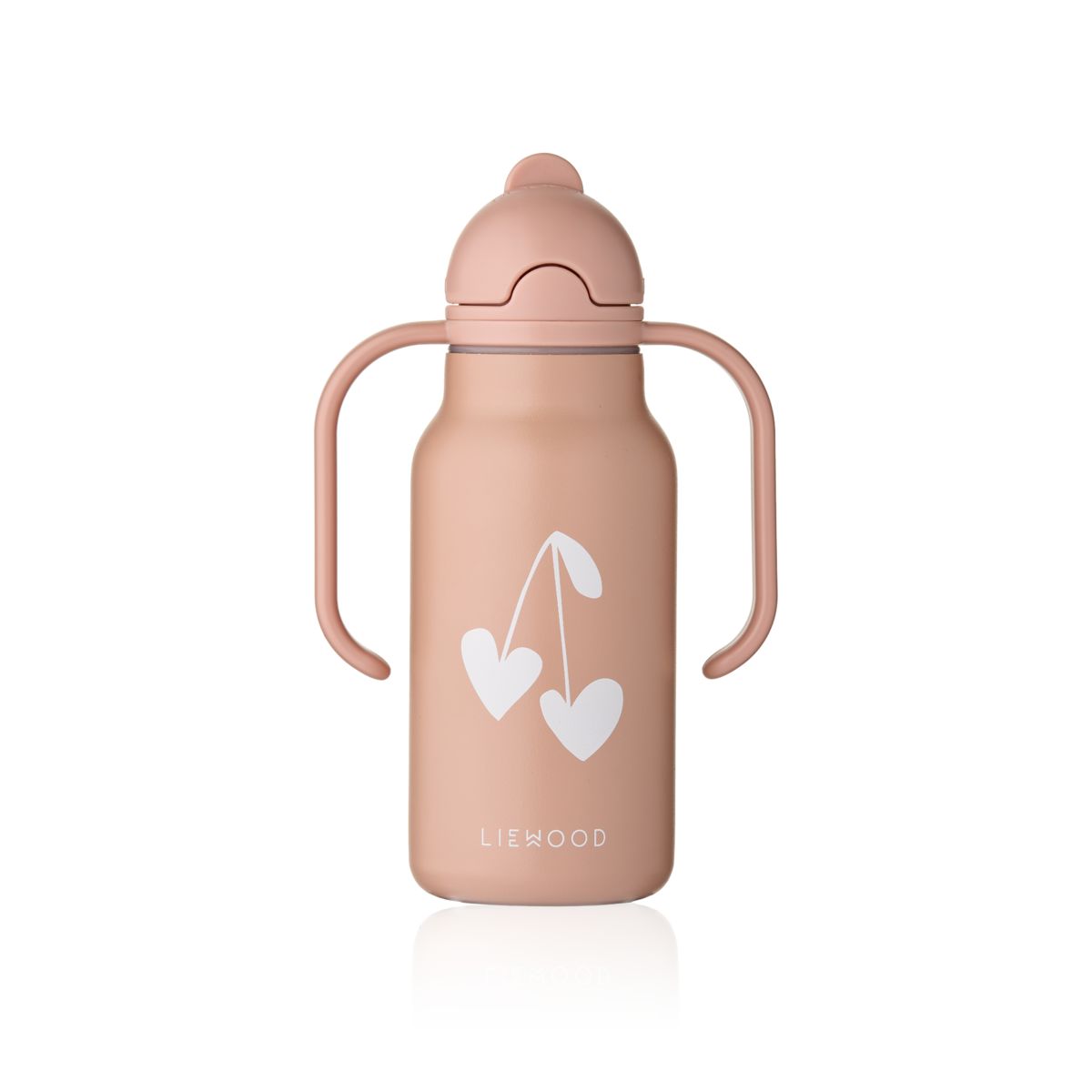 Liewood KIMMIE Steel Water Bottle 250 Ml - Sweethearts / Pale tuscany - WATER BOTTLE