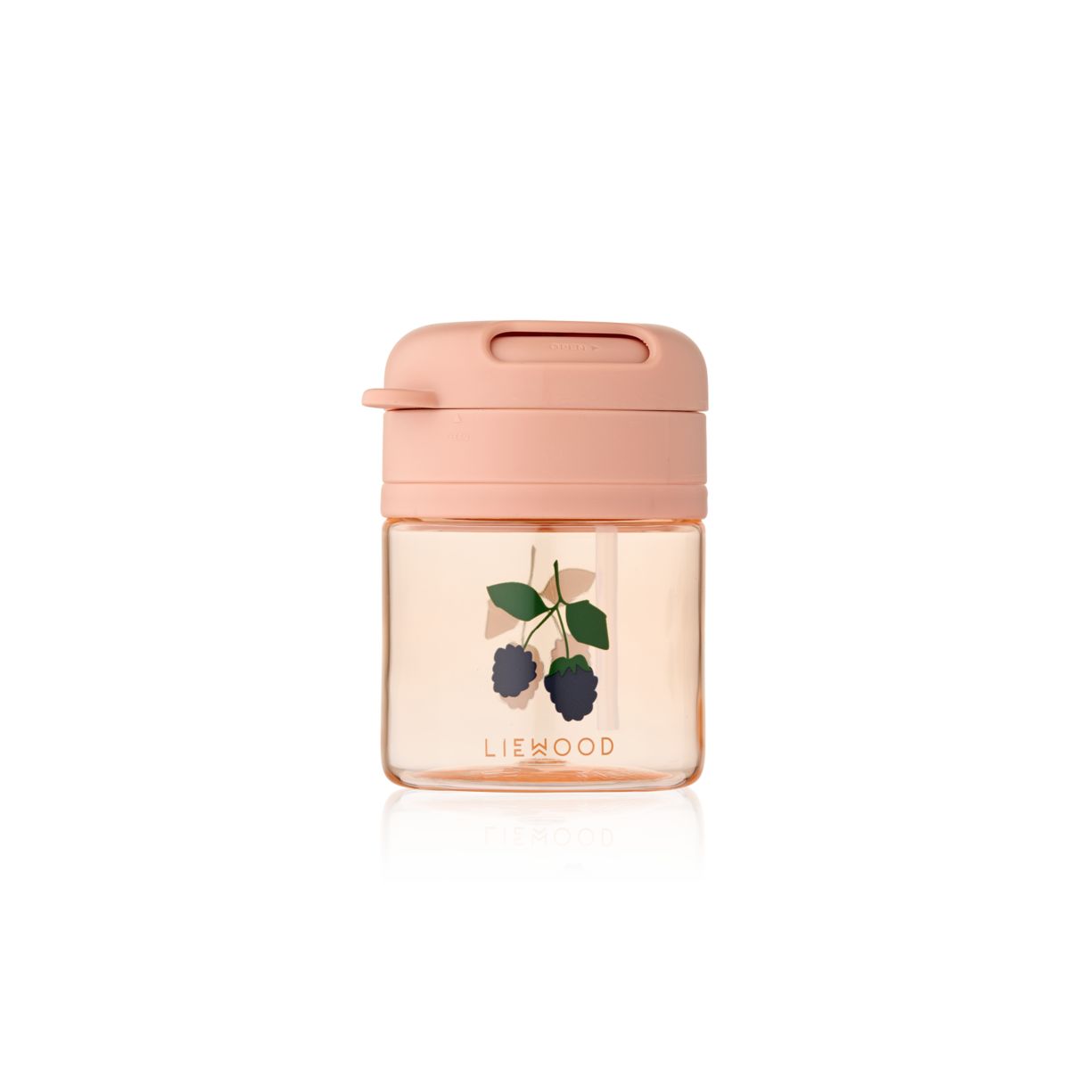 Liewood Pavia Tritan Straw Cup 280 ml - Berry / Pale Tuscany - CUP