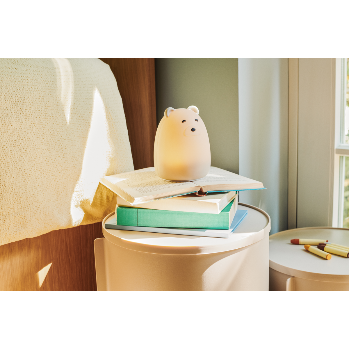 Liewood Winston Night Light - Mr bear dove blue - TABLE LAMP