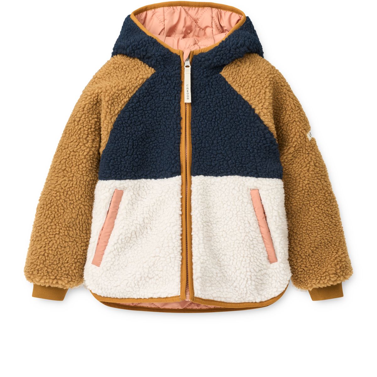 Liewood Jackson Reversible Jacket - Tuscany rose / Midnight navy - JACKET