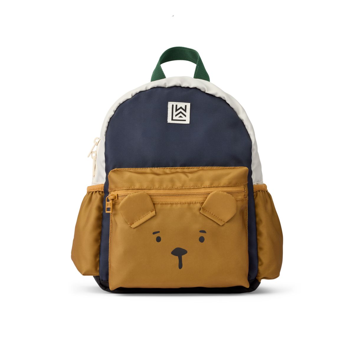 Liewood Andreas Bear Backpack - Classic navy multi mix - BACKPACK