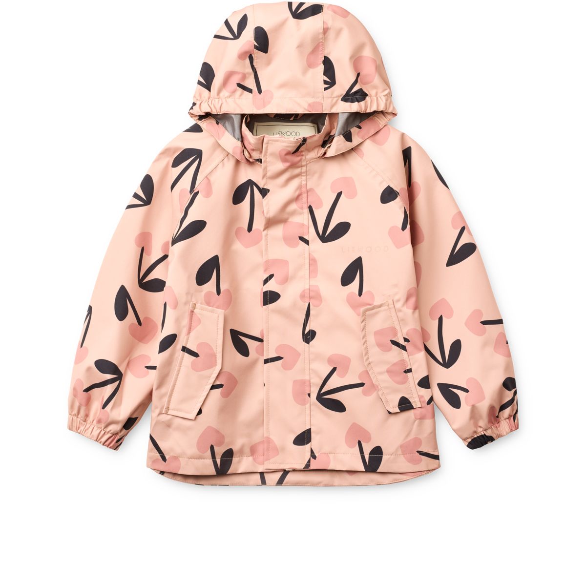 Pedia Rainwear Set - mega cherry heart/ Rosey mix