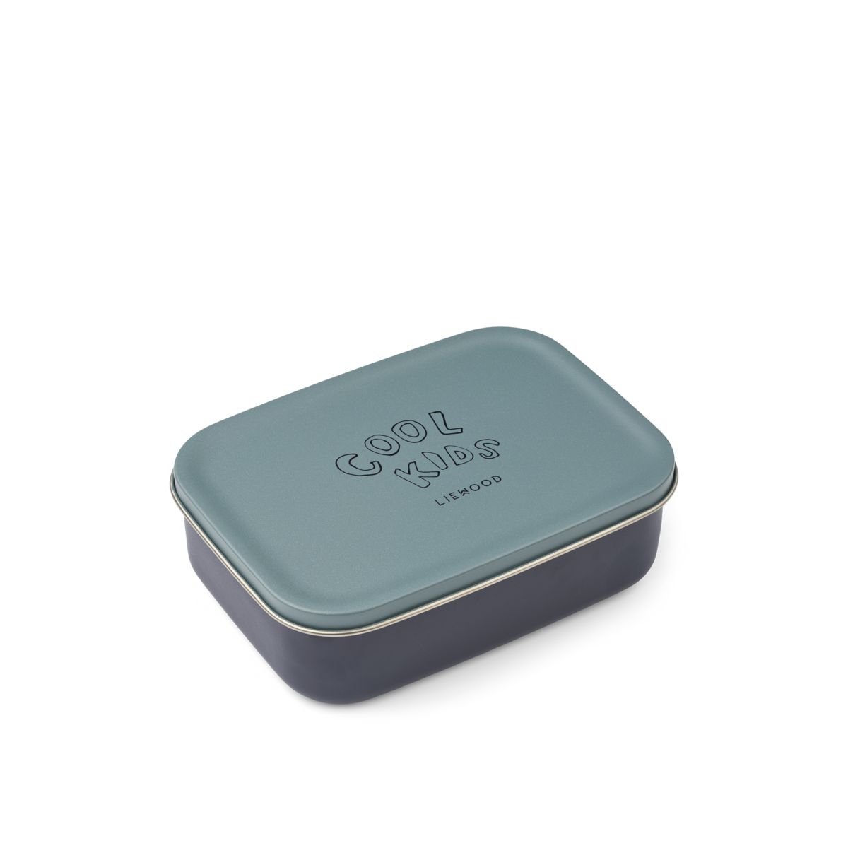 Liewood Nina Stainless Steel Lunchbox - Cool kids / Dusty peppermint - LUNCHBOX