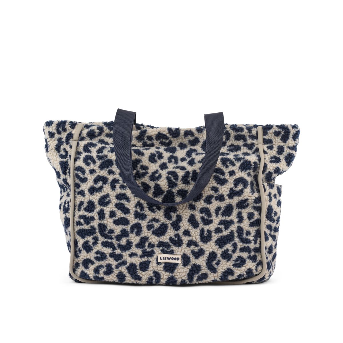Liewood Reed Pile Tote Bag - Mega leo Mist - TOTEBAG