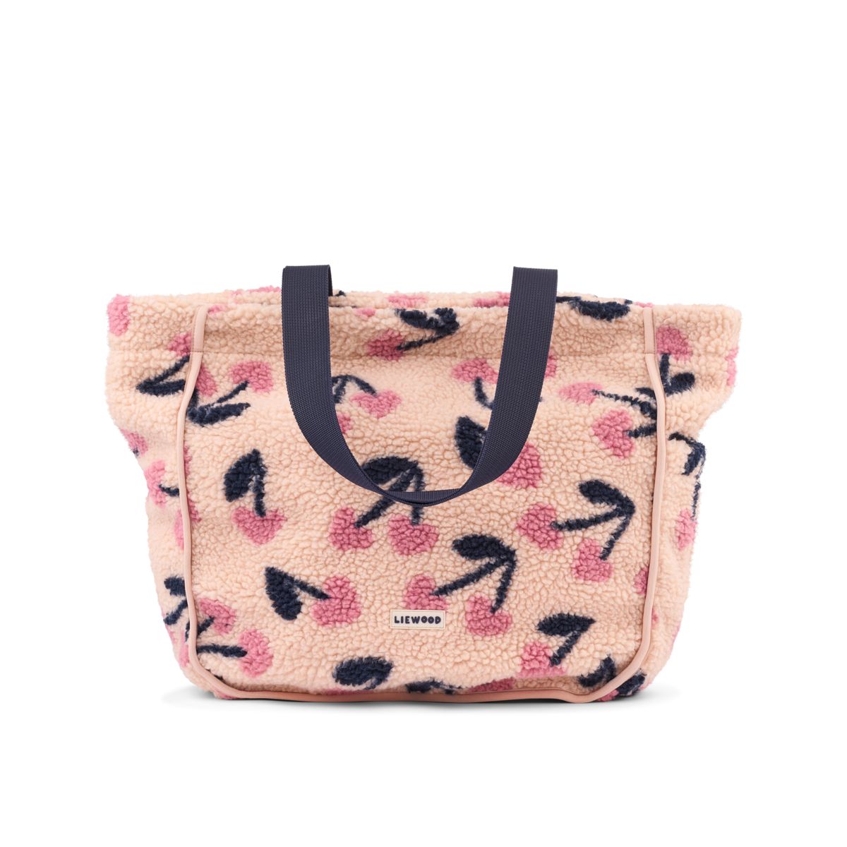 Liewood Reed Pile Tote Bag - Mega Cherry heart / Rosey - TOTEBAG