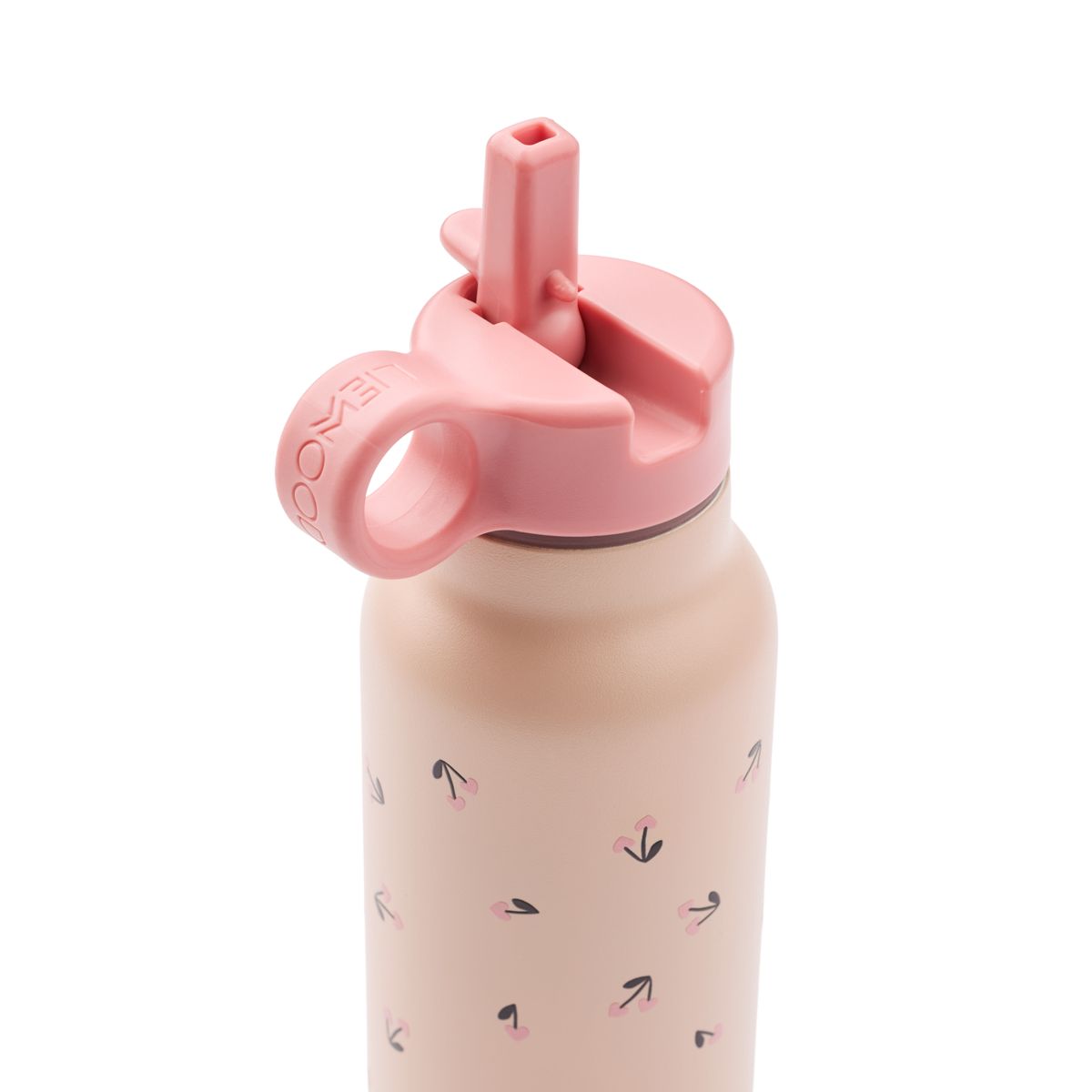 Liewood FALK Water Bottle 350 ml - Mini Cherry heart / Rosey - WATER BOTTLE