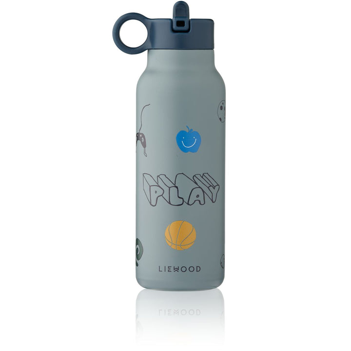 Liewood FALK Water Bottle 350 ml - Play / Dusty Peppermint - WATER BOTTLE