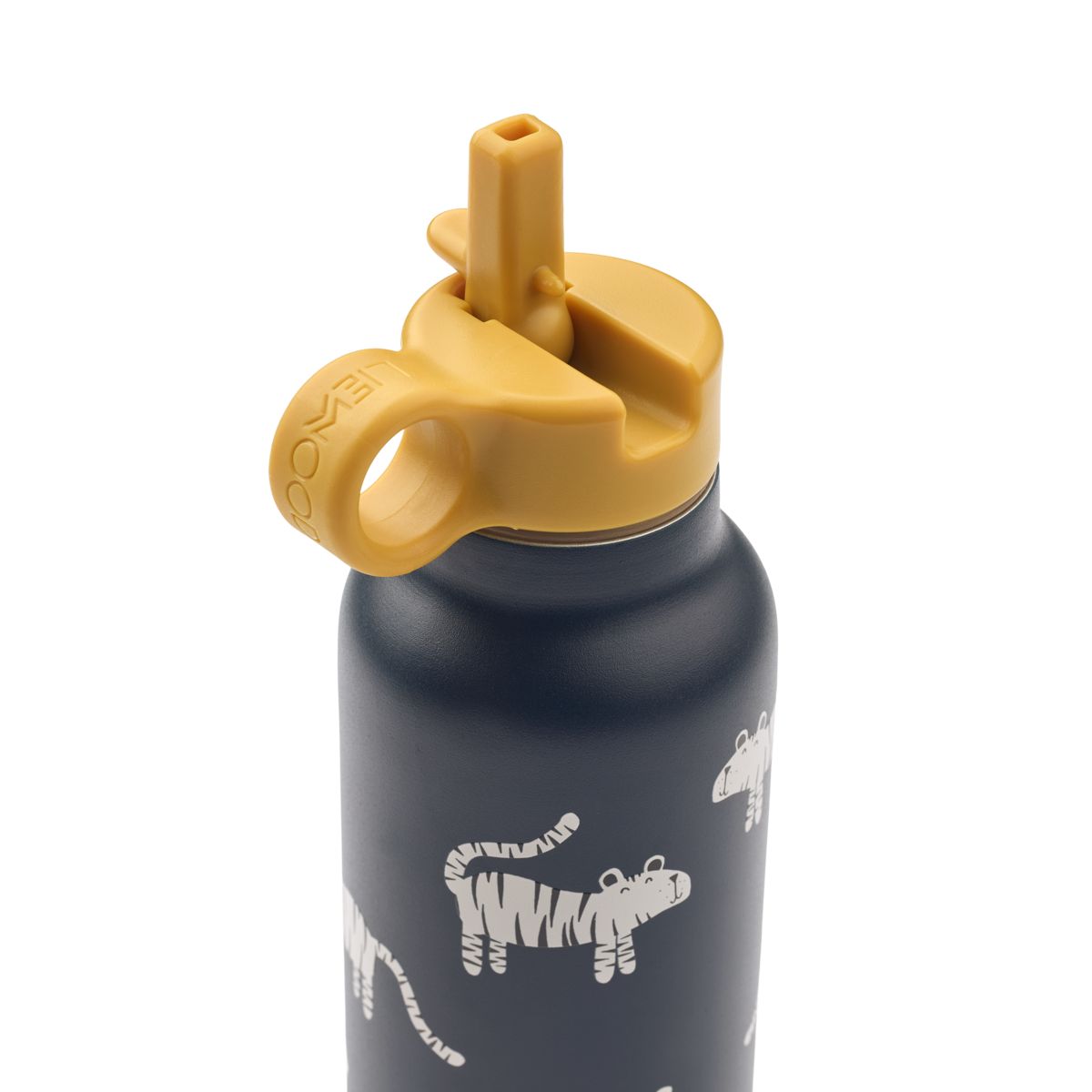 Liewood Falk Water Bottle 500 ml - Tiger / Classic navy - WATER BOTTLE