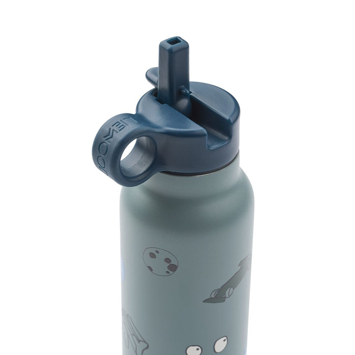 Liewood FALK Water Bottle 350 ml - Play / Dusty Peppermint - WATER BOTTLE