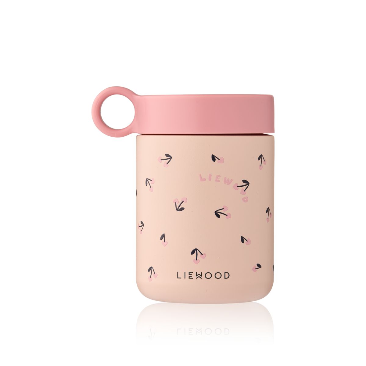 Liewood Kiani Food Jar - Mini Cherry heart / Rosey - FOOD JAR