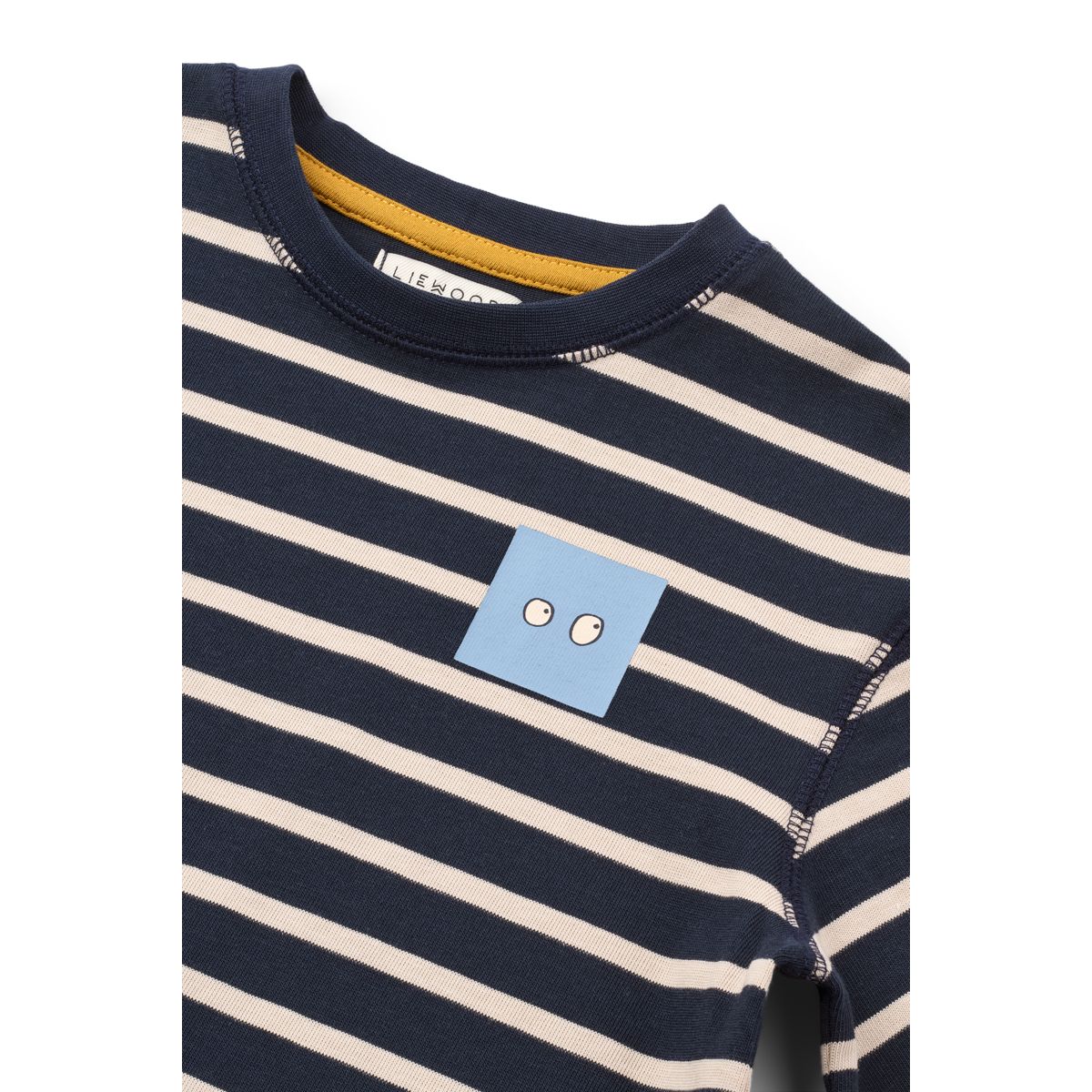 Liewood Tyler Striped short-sleeve T-shirt - Y/D stripe classic navy sandy - TSHIRT