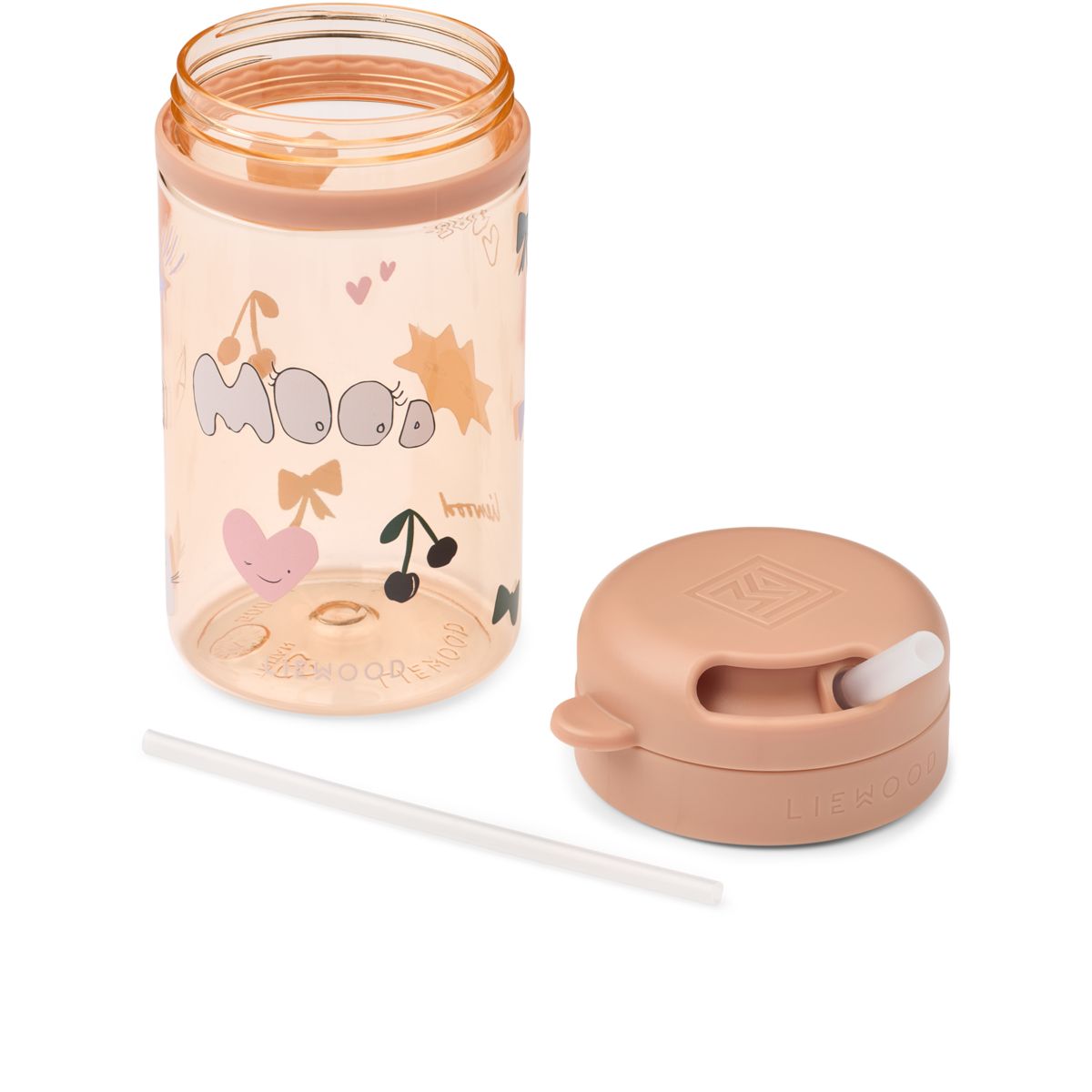 Liewood Pavia Tritan Straw Cup 500 ml - Mood / Pale Tuscany - CUP
