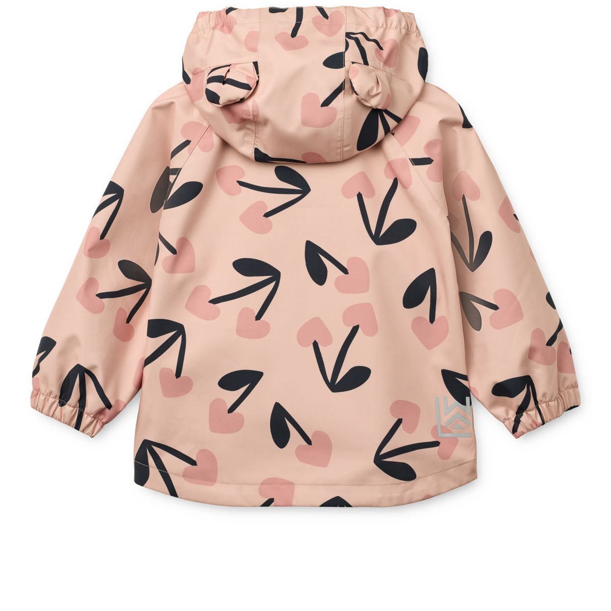 Liewood MANU Toddler Rainwear Set - mega cherry heart/ Rosey mix - SET