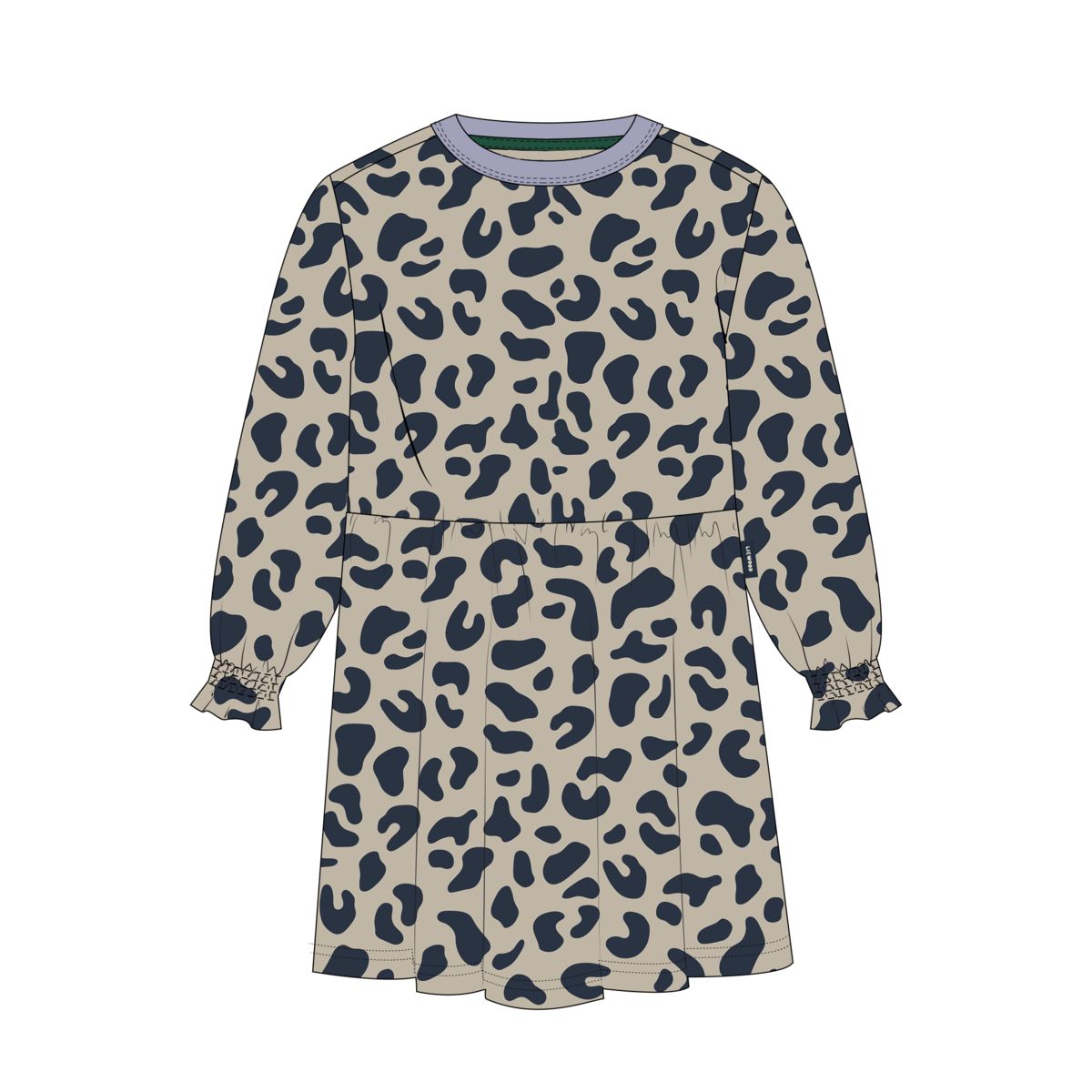 Liewood Lia Sweatshirt dress - Leo / Mist - DRESS