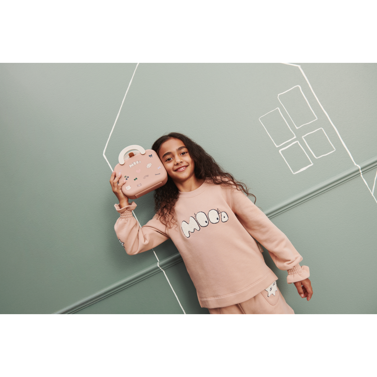Liewood Ivey Sweatshirt - Mood / Pale tuscany - SWEATSHIRT