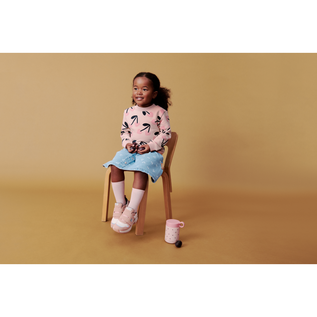 Liewood Kiani Food Jar - Mini Cherry heart / Rosey - FOOD JAR