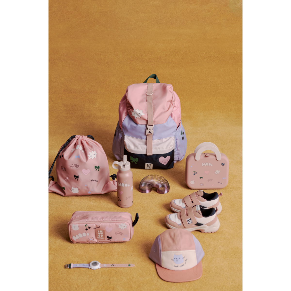 Liewood Rory Embroidery Cap - Cats multi mix - HATS/CAP