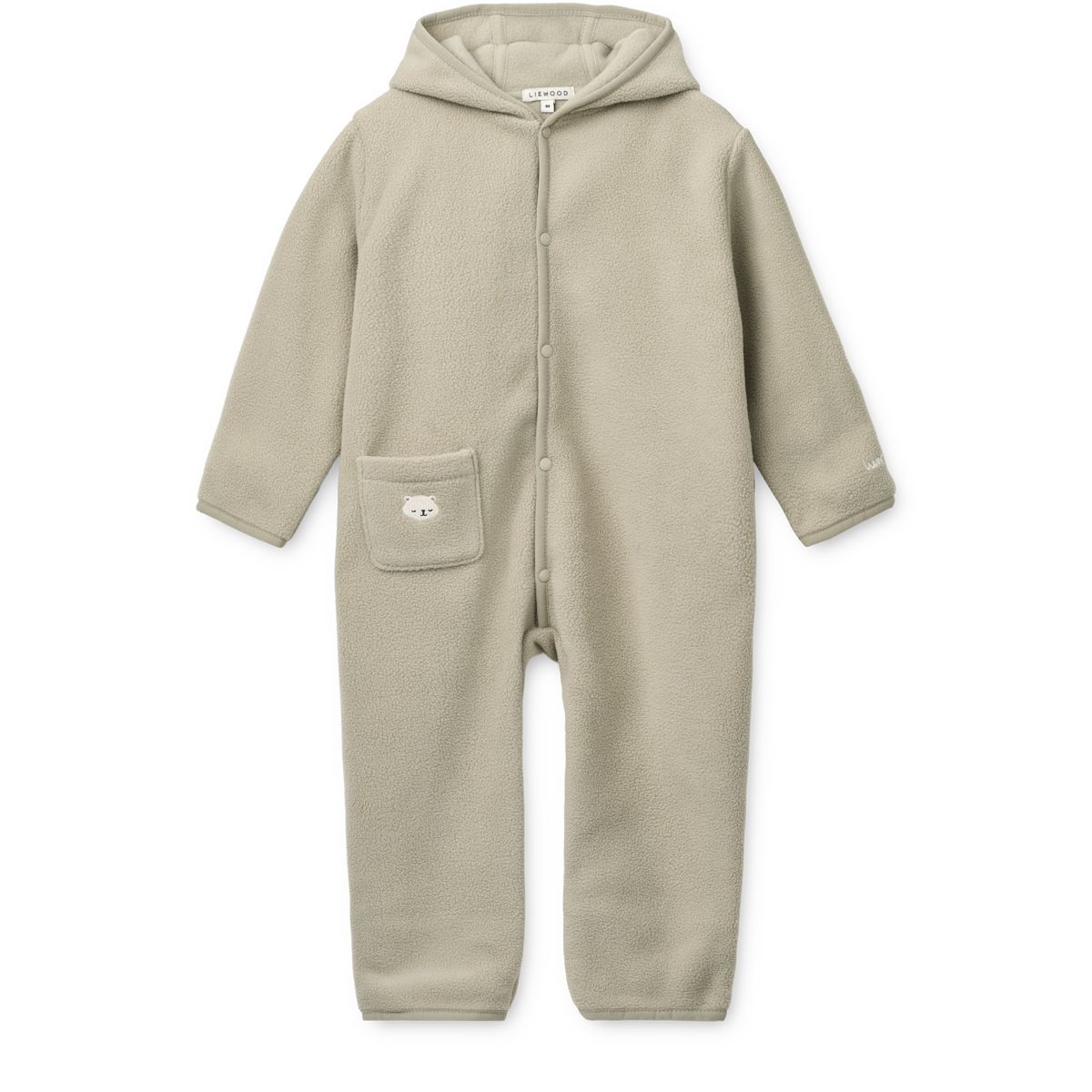 Liewood Theodore Baby Fleece Jumpsuit - Mist - SUIT