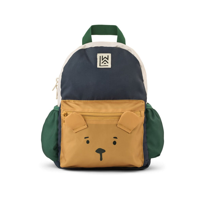 Liewood Andreas Bear Backpack - Classic navy multi mix - BACKPACK