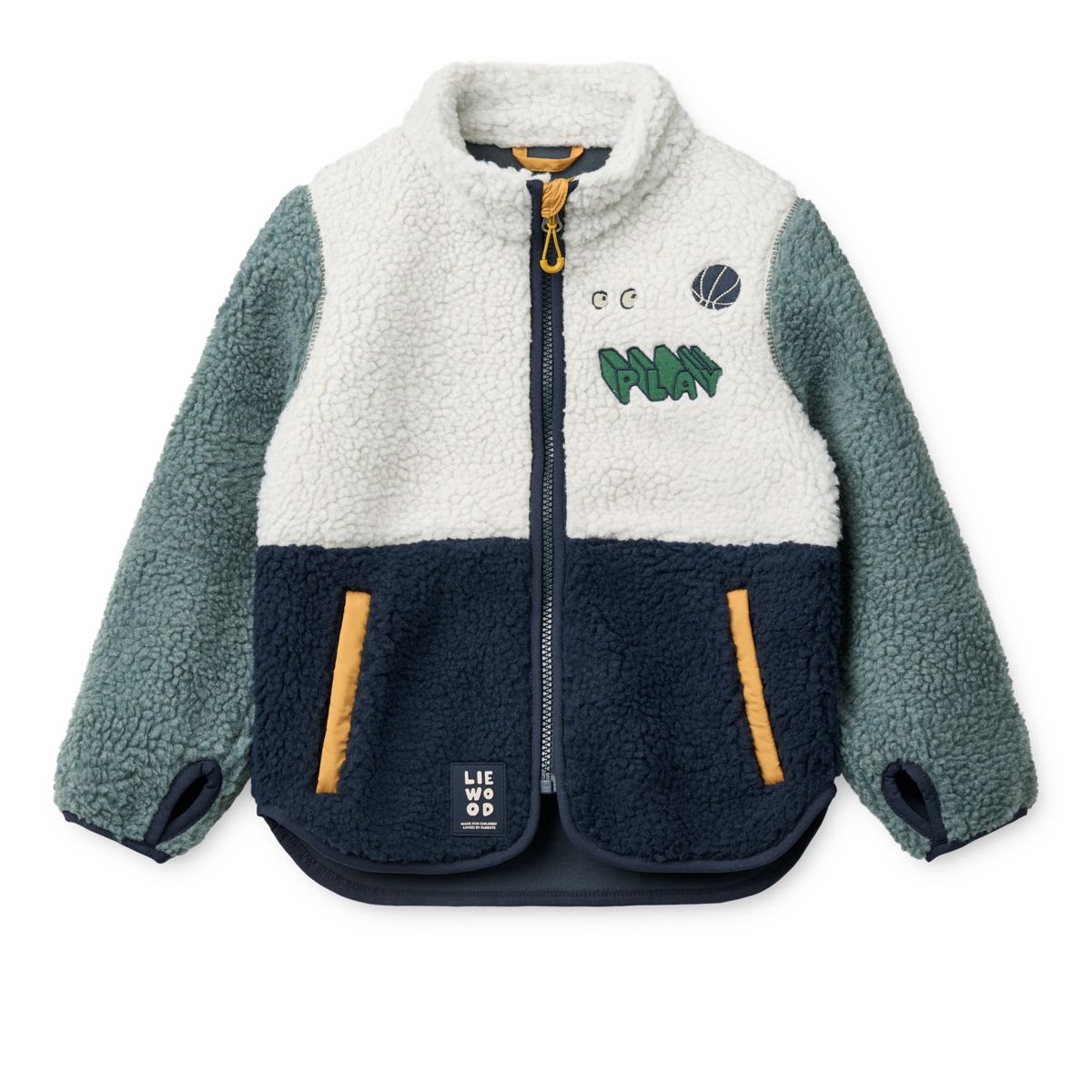 Liewood Nolan Pile Jacket - Play mix - JACKET