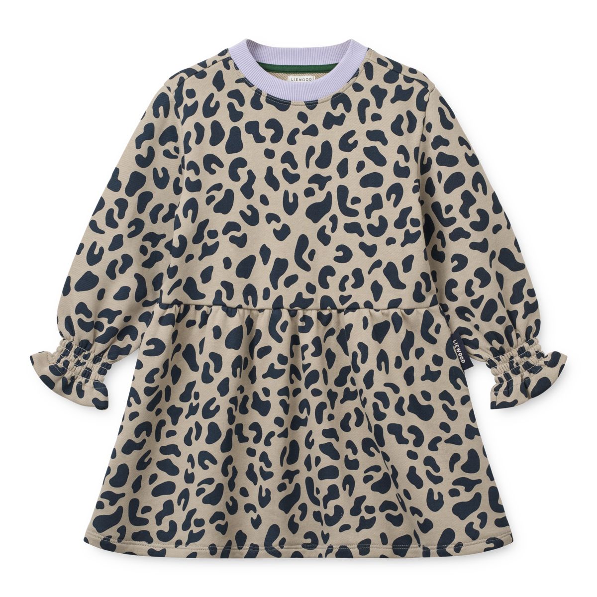 Liewood Lia Sweatshirt dress - Leo / Mist - DRESS