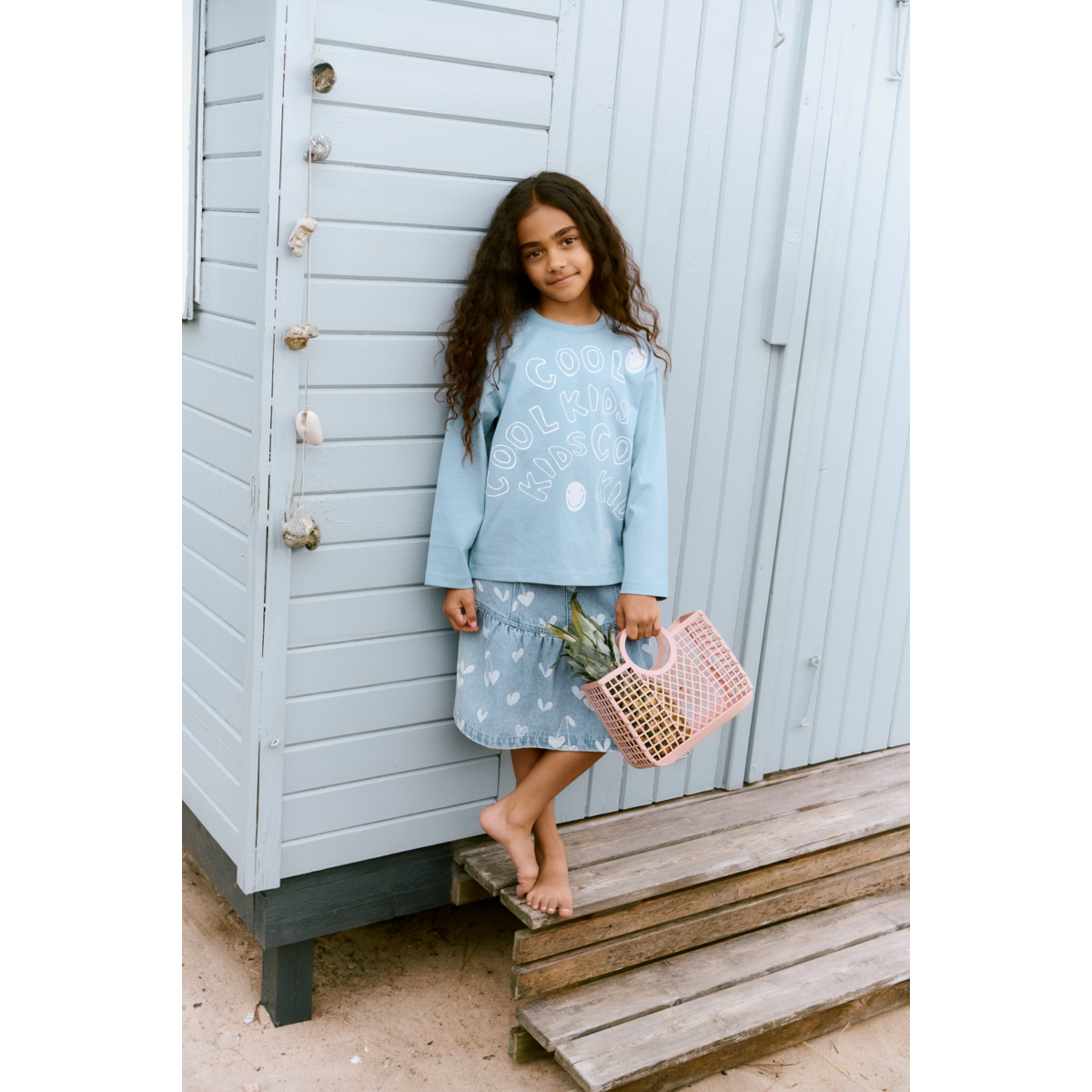 Liewood Tyler Long-sleeve T-shirt - Cool kids / Beach blue - TSHIRT