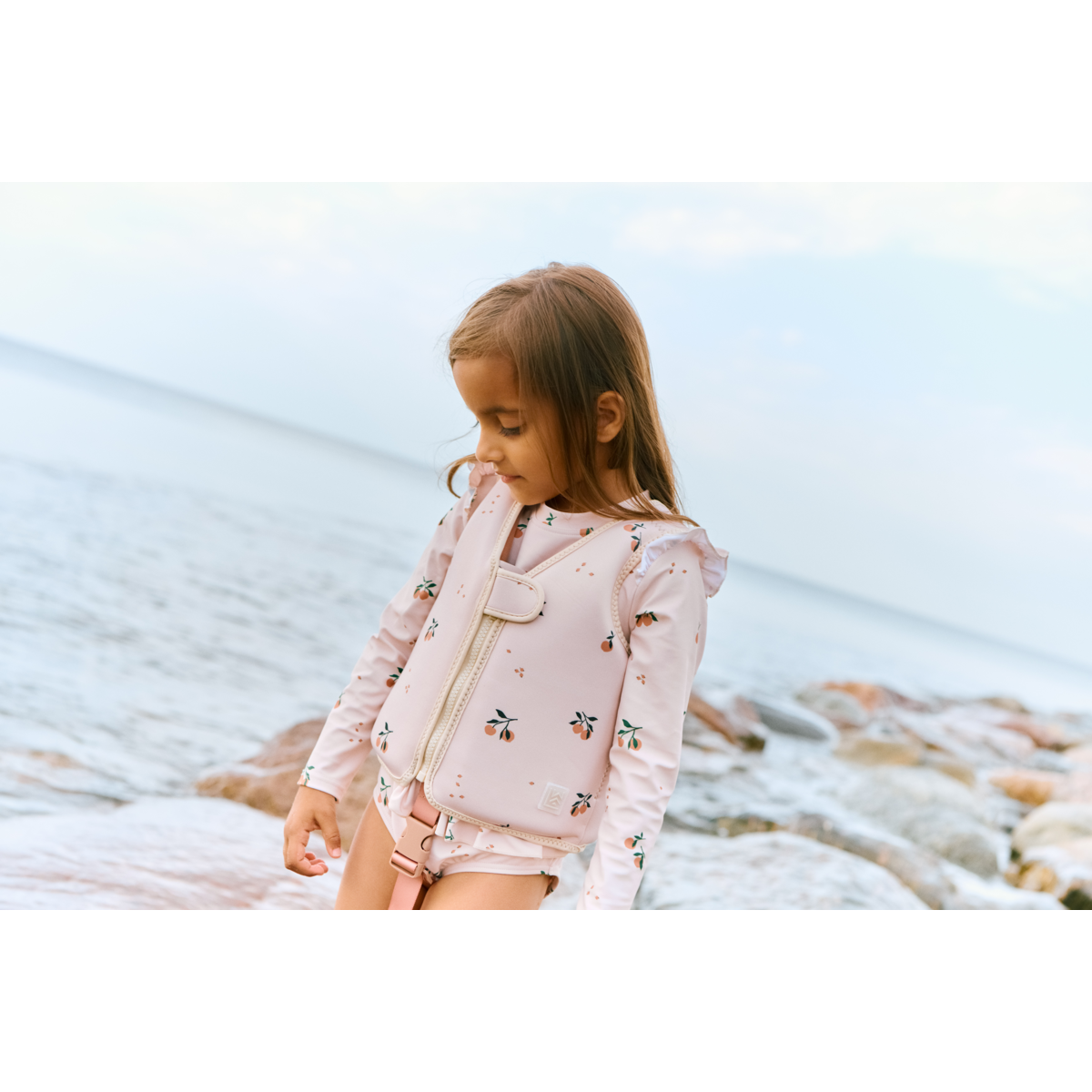 Liewood Dove Swim Vest - Peach / Sea shell - SWIM VEST