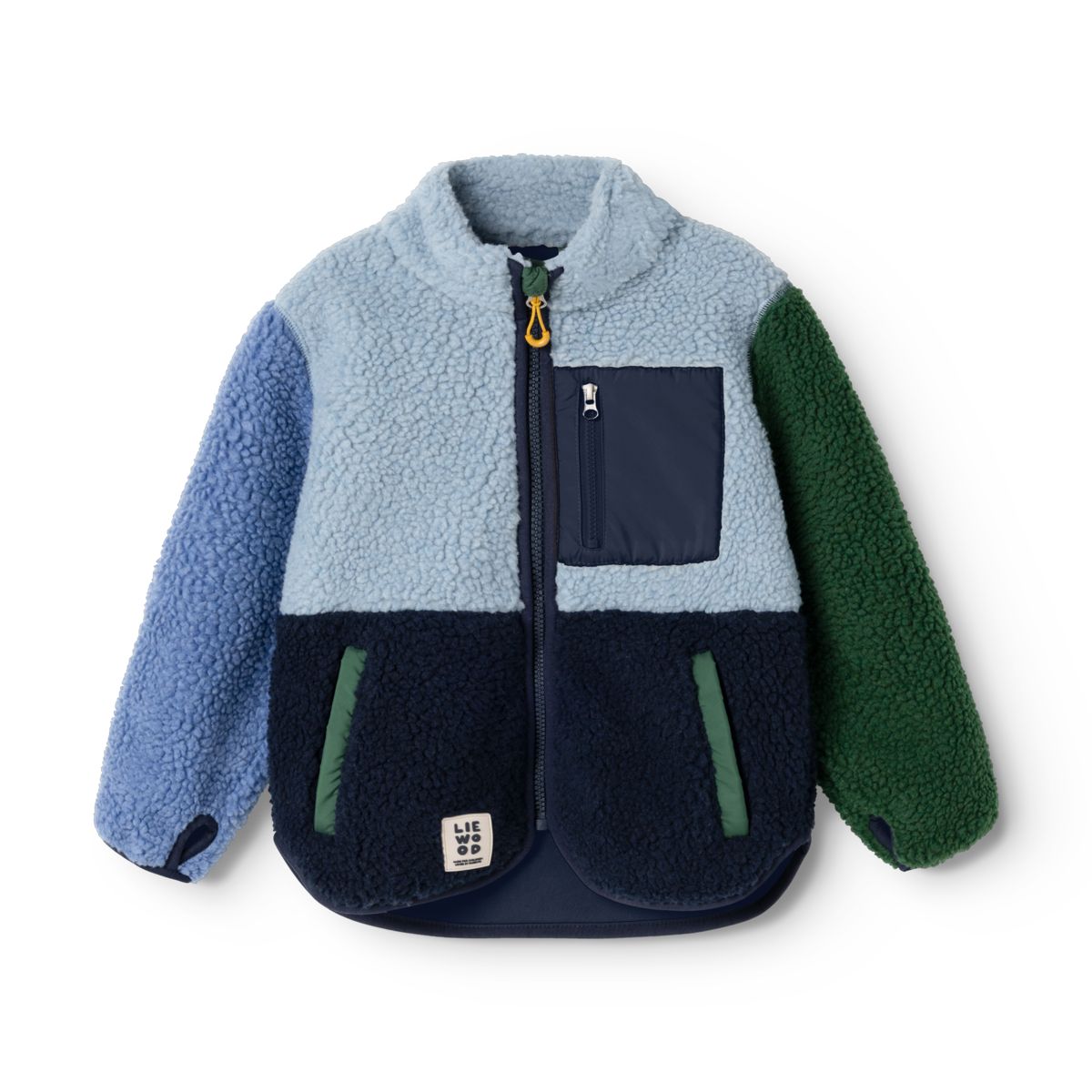 Liewood NOLAN pile jacket - Classic navy multi mix - JACKET